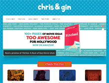 Tablet Screenshot of chrisandgin.com